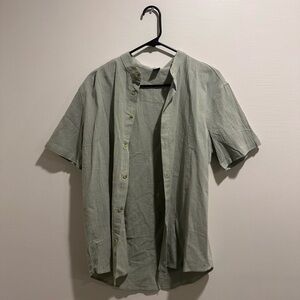 Casual Button Down T-Shirt